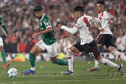 Partida entre River Plate e Palmeiras pela Copa Libertadores