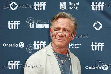 FILE PHOTO: Actor Daniel Craig is pictured in Toronto