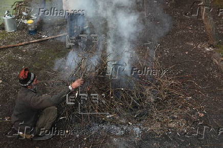 Cold wave hits Srinagar