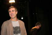 Bruno Paes Manso no lançamento do livro 