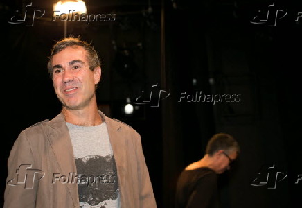 Bruno Paes Manso no lançamento do livro