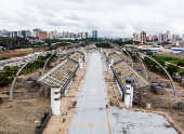 Sambódromo em SP vazio no fim de semana do Carnaval