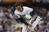 MLB: Miami Marlins at Los Angeles Dodgers