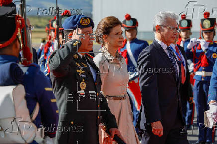 Llegada de vicepresidenta de República Dominicana a investidura de Noboa