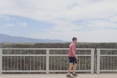 Ponte do desfiladeiro do rio grande em taos - novo méxico.