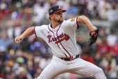 MLB: San Diego Padres at Atlanta Braves