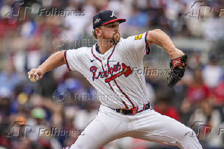 MLB: San Diego Padres at Atlanta Braves