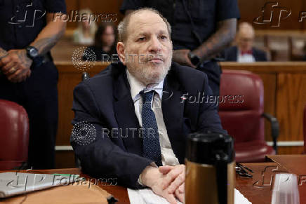 Weinstein appears at Manhattan Criminal Court for his rape and sexual assault trial in New York City