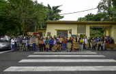 Protesto em São José dos Campos contra o PL da Devastação