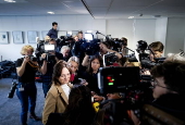 Coalition talks at the House of Representativeson on Wilders proposed asylum plans