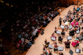 The International Pride Orchestra performs at the Strathmore Music Center in North Bethesda