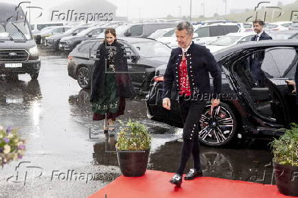 Danish Royal Couple on an official visit to the Faroe Islands