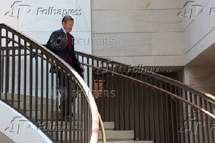Closed briefing on the situation in Iran for members of the U.S. Senate on Capitol Hill in Washington, D.C