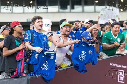 Partida entre Palmeiras e Chelsea pelo Mundial de Clubes da FIFA