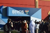 Chegada dos Chefes de Estado na cerimônia de abertura do Fórum Empresarial dos Brics