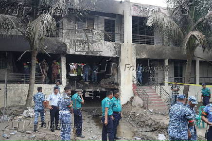 At least 27 dead as Bangladesh Air Force jet crashes into Dhaka school
