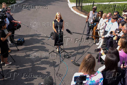White House Press Secretary Karoline Leavitt at the White House