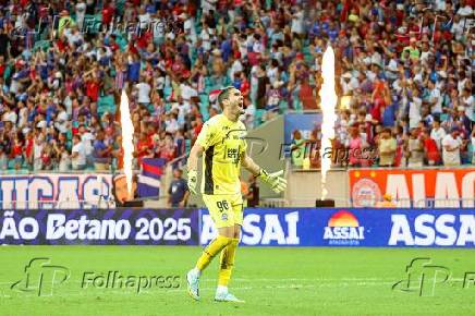 SALVADOR, BA, 27.07.2025-BRASILEIRO SERIE A-BAHIA (BA) X JUVENTUDE (RS)