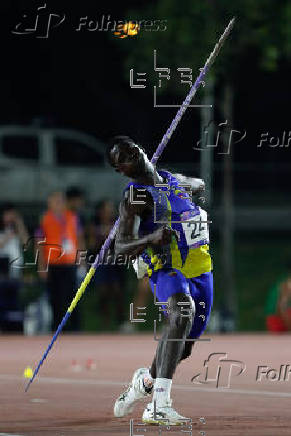 Atletismo: lanzamiento de jabalina masculino