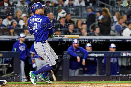 MLB: Playoffs-Toronto Blue Jays at New York Yankees