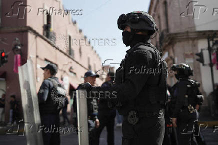 Protest following the murder of Mayor Carlos Manzo, in Morelia