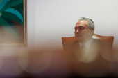 Michel Temer em reunião com ministros para definir meta fiscal