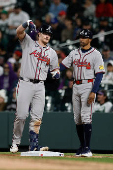 MLB: Atlanta Braves at Colorado Rockies