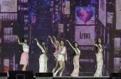 K-pop groups perfrom at the 2025 Seoul Spring Festa