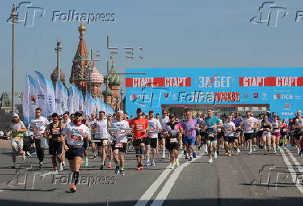 ZaBeg.RF All-Russian half marathon in Moscow