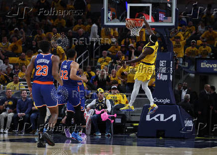 NBA: Playoffs-New York Knicks at Indiana Pacers