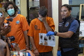 Press conference in Bali over alleged drug possession by Australian and Indian nationals