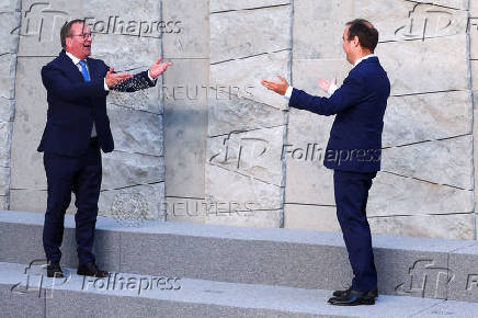 NATO defence ministers meeting in Brussels