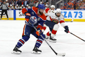 NHL: Stanley Cup Final-Florida Panthers at Edmonton Oilers