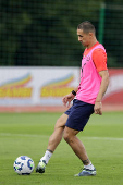 Entrenamiento selección de fútbol de Paraguay