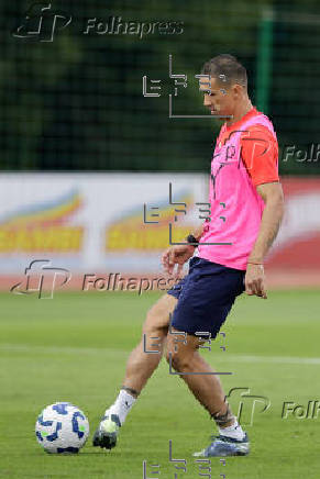 Entrenamiento selección de fútbol de Paraguay