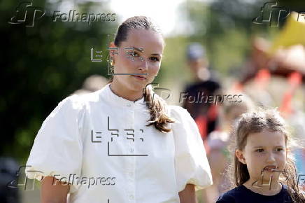 Princess Ingrid Alexandra visits Minioya Children's Festival in Oslo