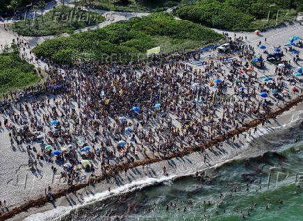 FIFA Club World Cup - Boca Juniors fans at Miami Beach