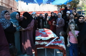 Funeral of Palestinian killed by Israeli forces in the West Bank