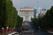 Annual Bastille Day celebrations in Paris