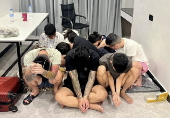 Cambodian police raid scam center in Phnom Penh