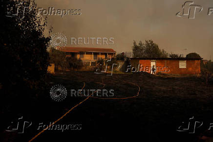 Wildfire in Congosta