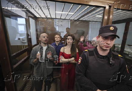Verdict announcement for four Russian journalists in Navalny 'extremism' case trial