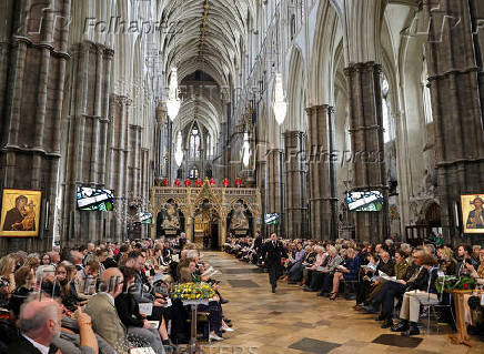 ANZAC Day Service Of Commemoration And Thanksgiving At Westminster Abbey