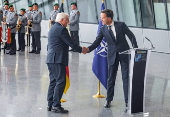 Ceremony marks the 70th anniversary of Germany's accession to NATO