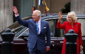 King Charles III, Queen Camilla unveil Coronation artwork at National Gallery in London