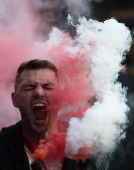 Championship Playoff Final - Fans in London ahead of Sheffield United v Sunderland