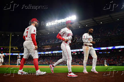 MLB: Miami Marlins at Los Angeles Angels