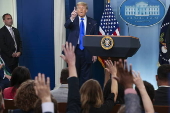 President Trump holds White House press conference