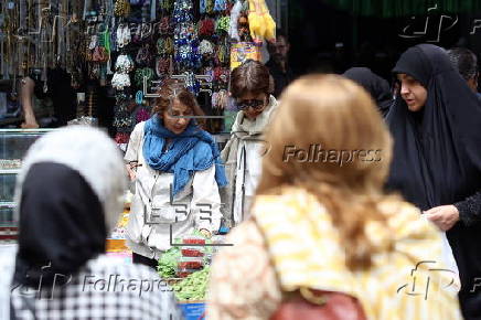 Daily life in a bazaar in Tehran amid ceasefire with Israel