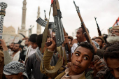 Yemenis rally in Sanaa to show support to Palestinians